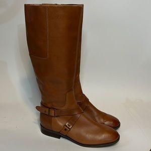Nine West Blogger never worn tall brown boots size 10